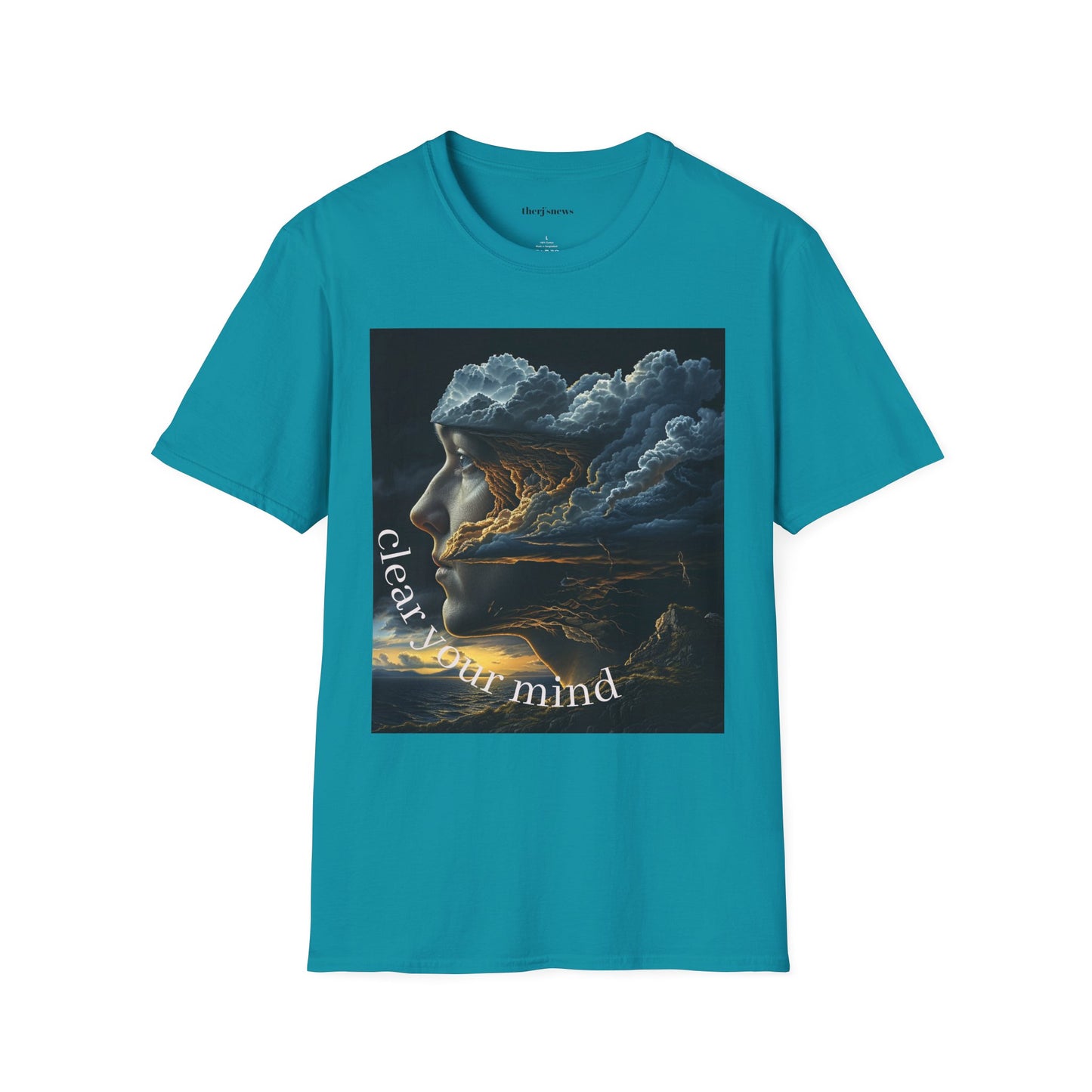 Mindful Serenity T-Shirt | Vintage Graphic Tee, Cozy Casual Wear, Unique Gift, Meditation Apparel, Artistic Statement