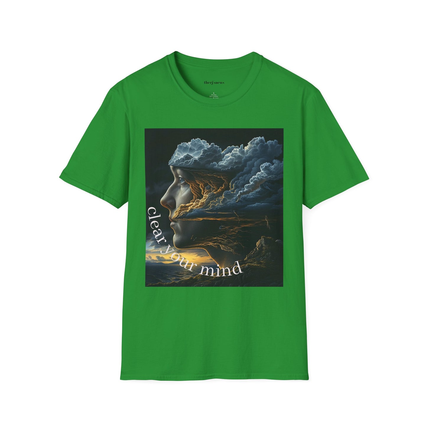 Mindful Serenity T-Shirt | Vintage Graphic Tee, Cozy Casual Wear, Unique Gift, Meditation Apparel, Artistic Statement