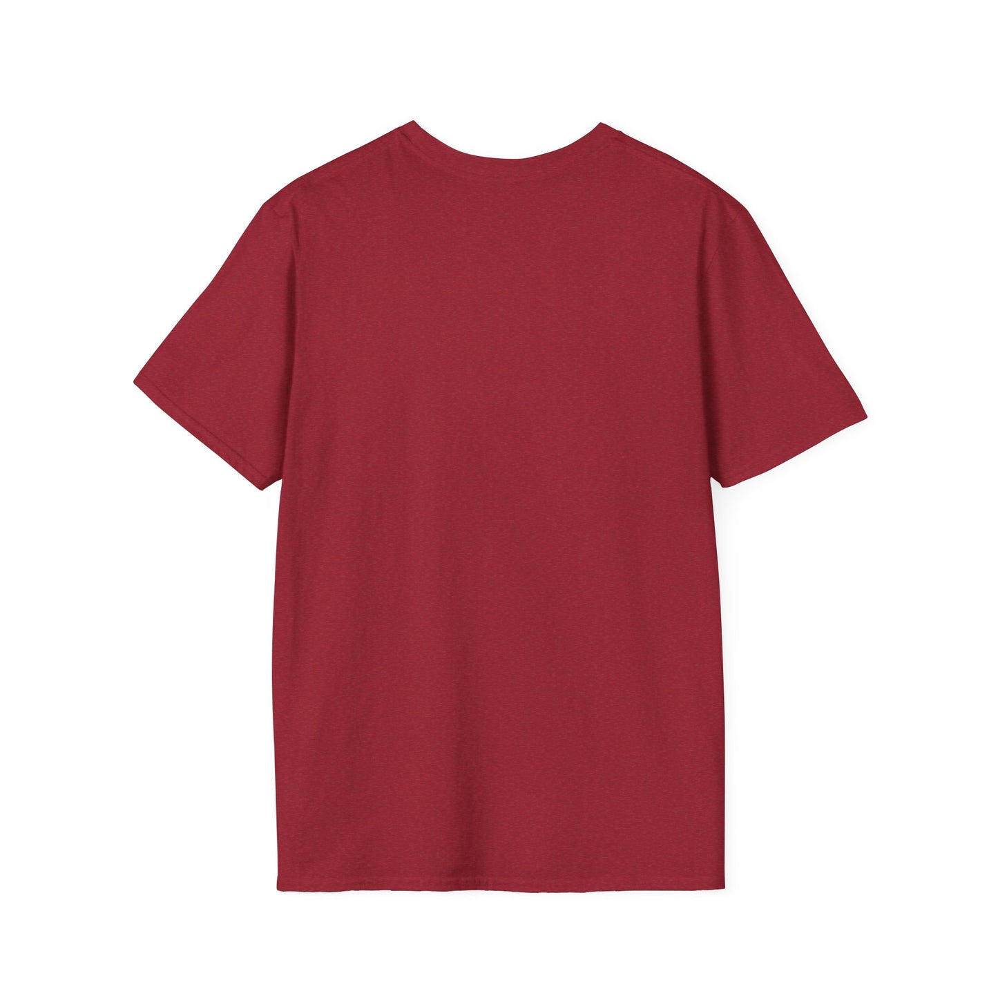 Stylish Unisex Softstyle T-Shirt with Smoky Artwork, Casual Wear, Gift for Smokers, Unique Graphic Tee, Statement Shirt, Trendy Apparel