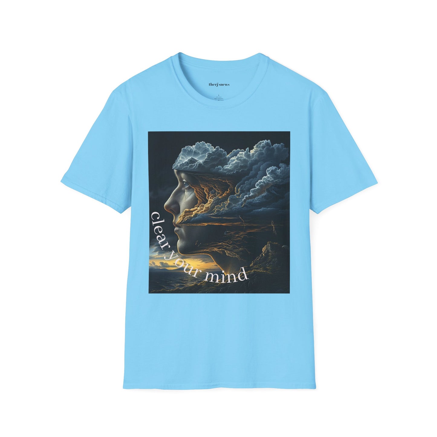 Mindful Serenity T-Shirt | Vintage Graphic Tee, Cozy Casual Wear, Unique Gift, Meditation Apparel, Artistic Statement