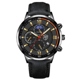 Men's Casual Leather Watch