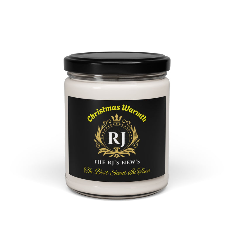 Christmas Warmth Scented Soy Candle - Fall Decor, Aromatherapy Gift, Cozy Home Fragrance, Holiday Essential, Relaxation Treat