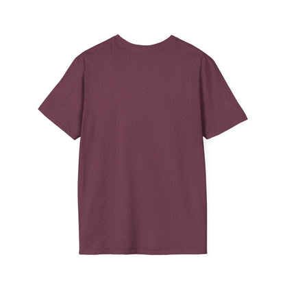 Stylish Unisex Softstyle T-Shirt with Smoky Artwork, Casual Wear, Gift for Smokers, Unique Graphic Tee, Statement Shirt, Trendy Apparel