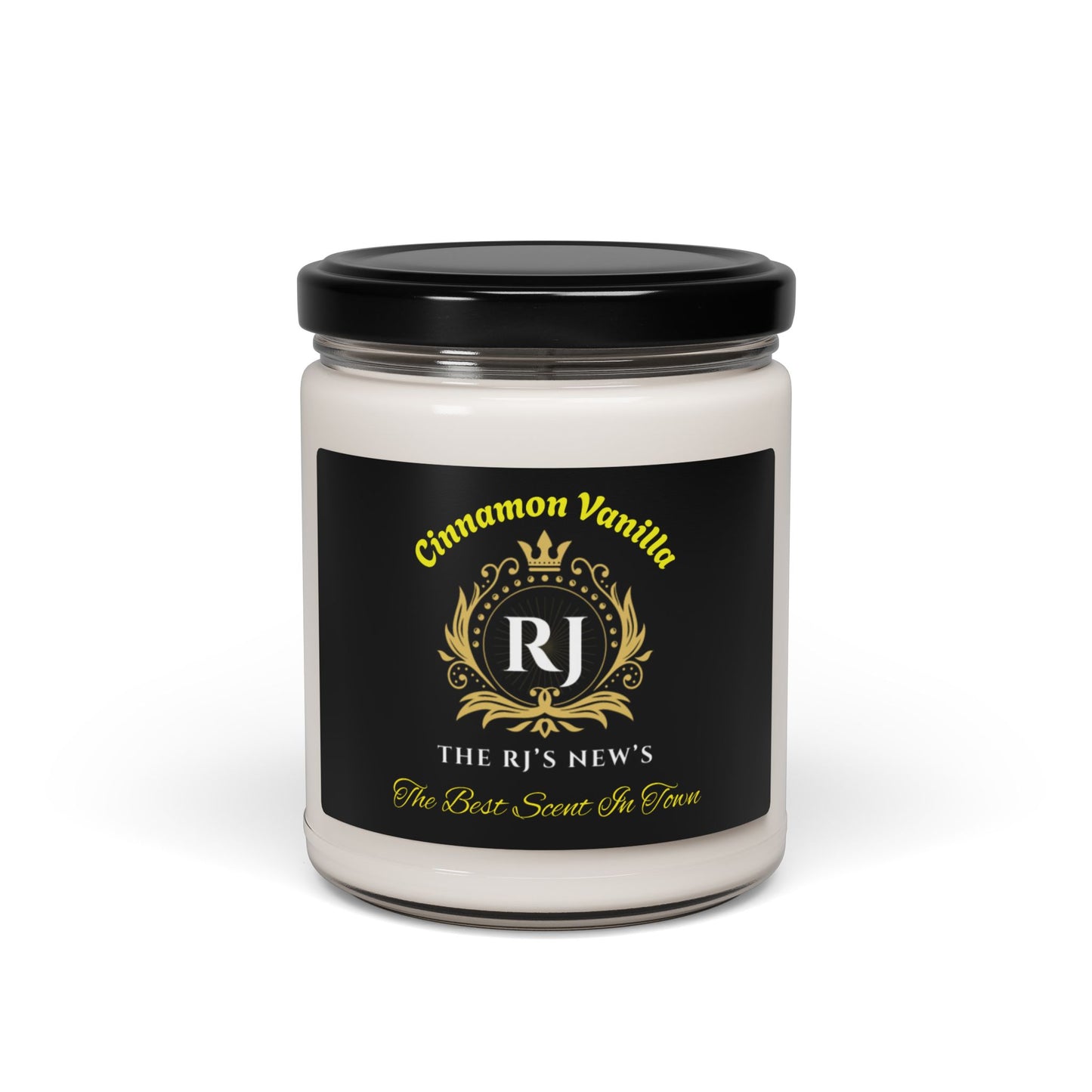 Cinnamon Vanilla Scented Soy Candle - Fall Decor, Aromatherapy Gift, Cozy Home Fragrance, Holiday Essential, Relaxation Treat