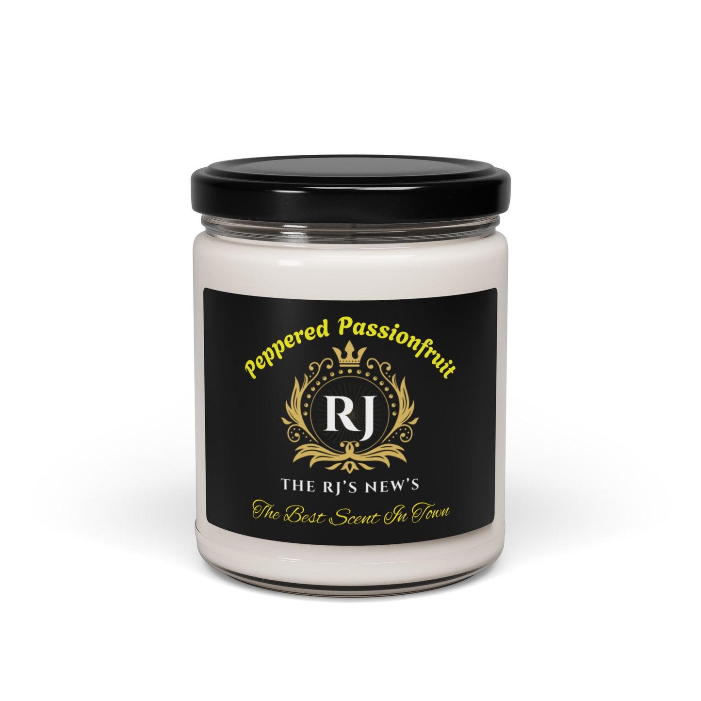 Peppered Passionfruit Scented Soy Candle - Fall Decor, Aromatherapy Gift, Cozy Home Fragrance, Holiday Essential, Relaxation Treat