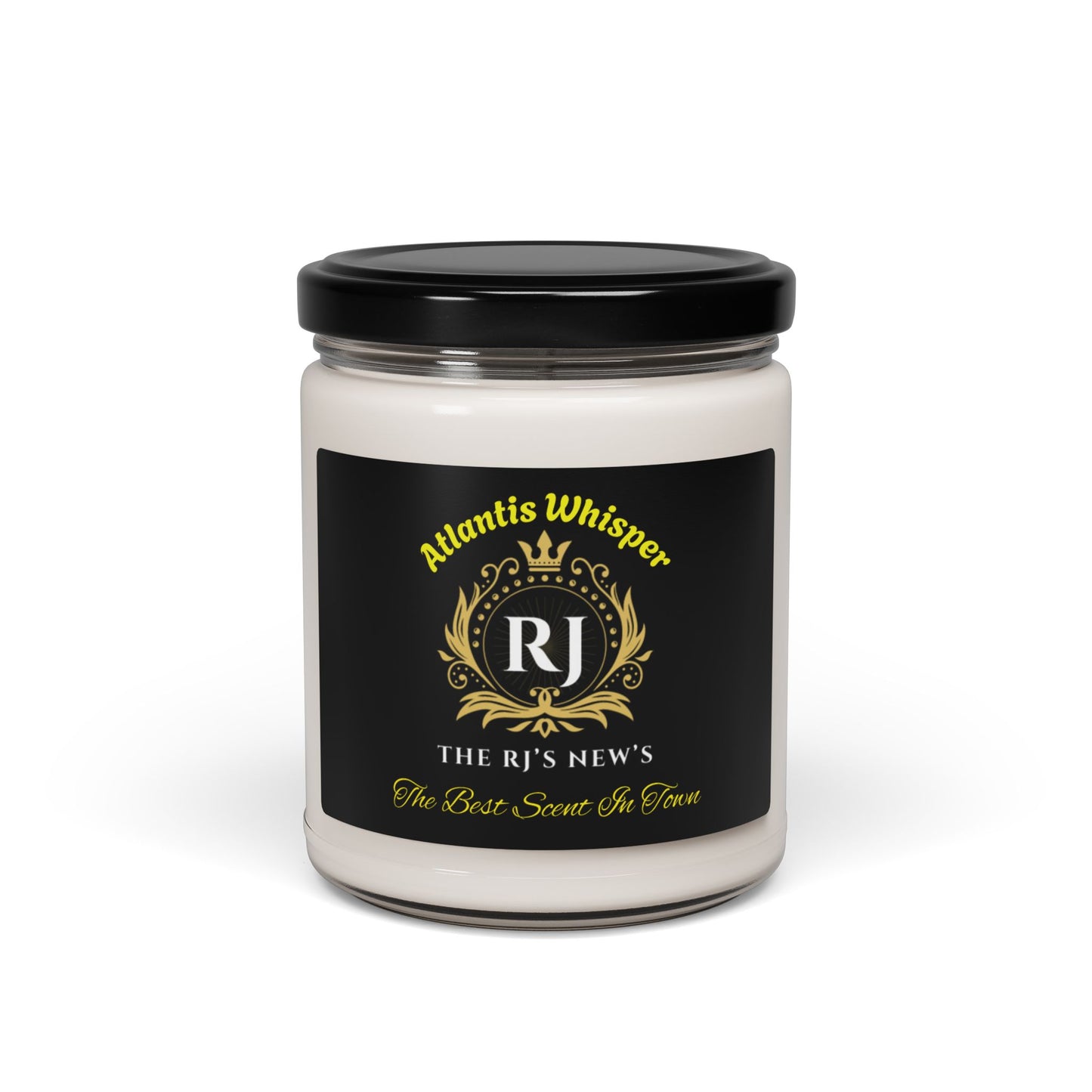 Atlantis Whisper Scented Soy Candle - Fall Decor, Aromatherapy Gift, Cozy Home Fragrance, Holiday Essential, Relaxation Treat