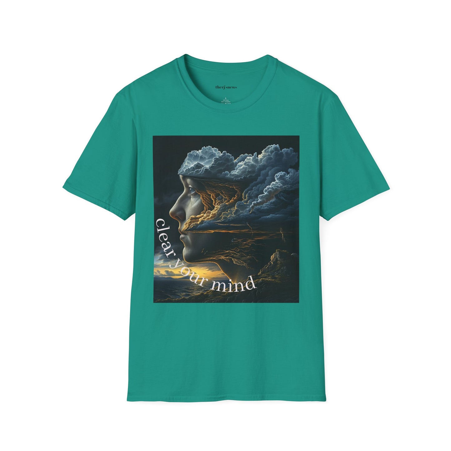 Mindful Serenity T-Shirt | Vintage Graphic Tee, Cozy Casual Wear, Unique Gift, Meditation Apparel, Artistic Statement
