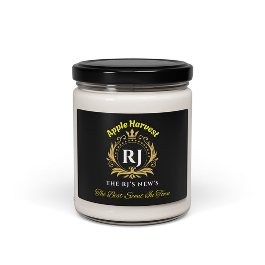 Apple Harvest Scented Soy Candle - Fall Decor, Aromatherapy Gift, Cozy Home Fragrance, Holiday Essential, Relaxation Treat
