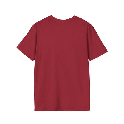 Stylish Unisex Softstyle T-Shirt with Smoky Artwork, Casual Wear, Gift for Smokers, Unique Graphic Tee, Statement Shirt, Trendy Apparel
