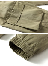 Pantalon multi-sacs décontracté à la mode pour hommes