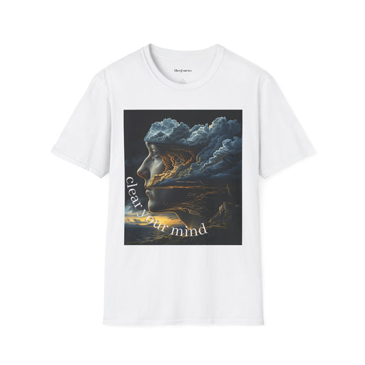 Mindful Serenity T-Shirt | Vintage Graphic Tee, Cozy Casual Wear, Unique Gift, Meditation Apparel, Artistic Statement