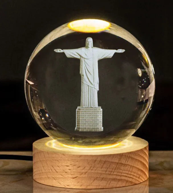 Glow Crystal Desk Ornament