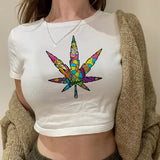 Укороченный топ Weed Clothing Футболка