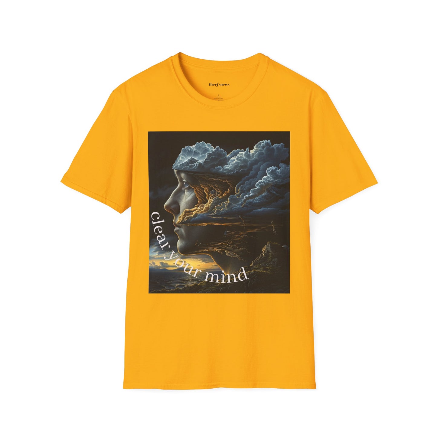 Mindful Serenity T-Shirt | Vintage Graphic Tee, Cozy Casual Wear, Unique Gift, Meditation Apparel, Artistic Statement
