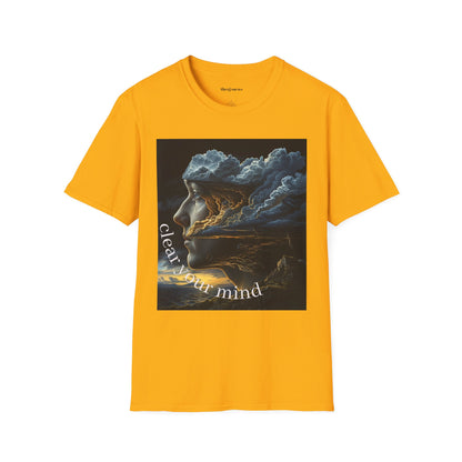 Mindful Serenity T-Shirt | Vintage Graphic Tee, Cozy Casual Wear, Unique Gift, Meditation Apparel, Artistic Statement