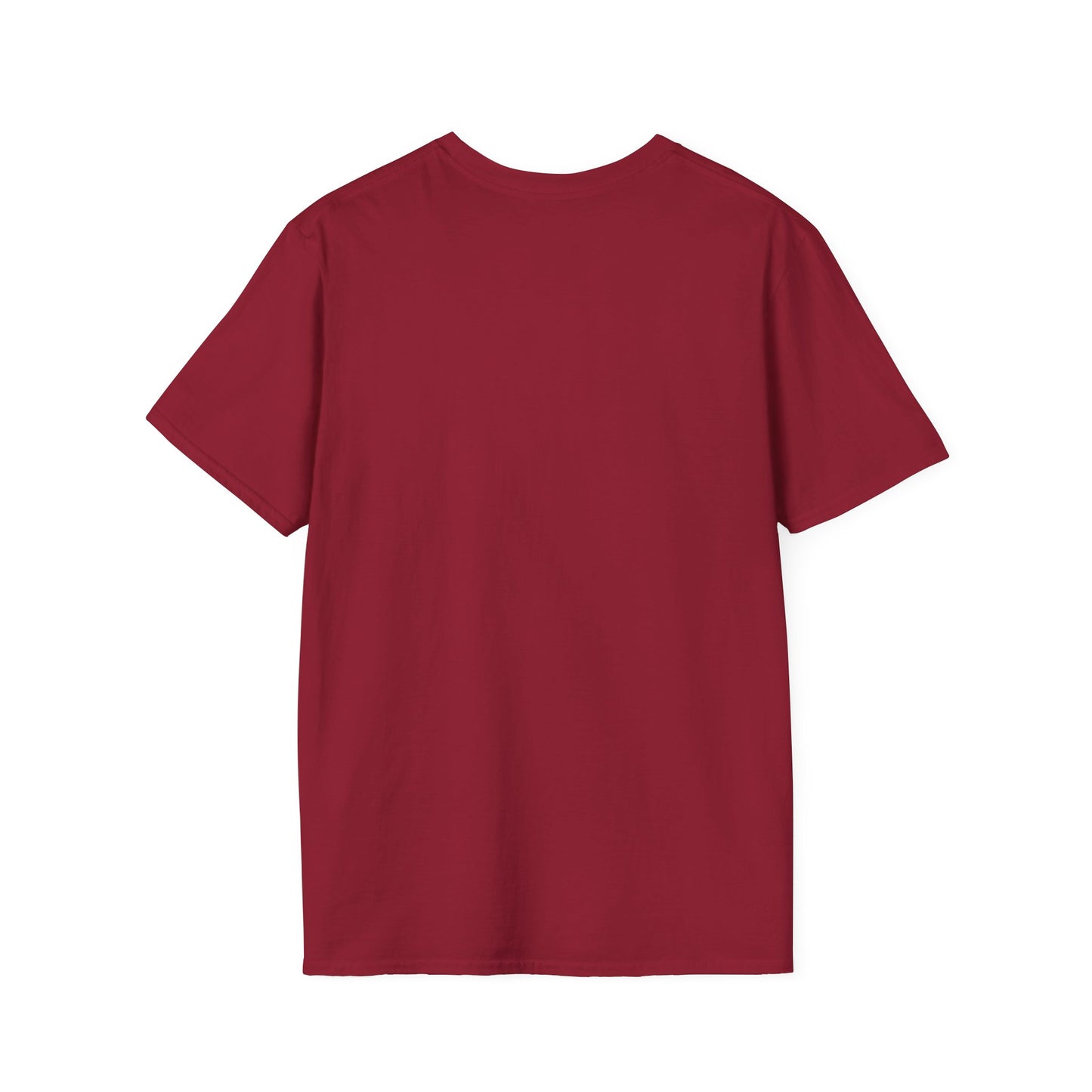 Stylish Unisex Softstyle T-Shirt with Smoky Artwork, Casual Wear, Gift for Smokers, Unique Graphic Tee, Statement Shirt, Trendy Apparel