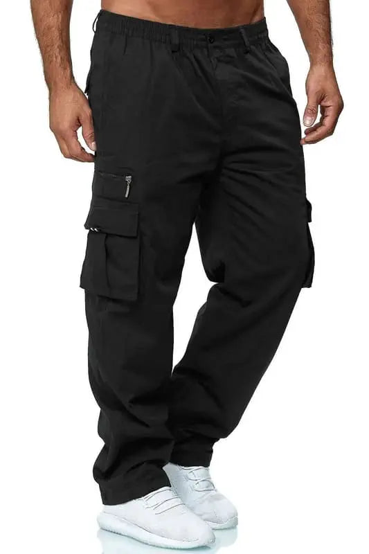 Pantalon cargo multi-poches pour homme