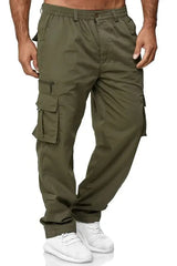 Pantalon cargo multi-poches pour homme