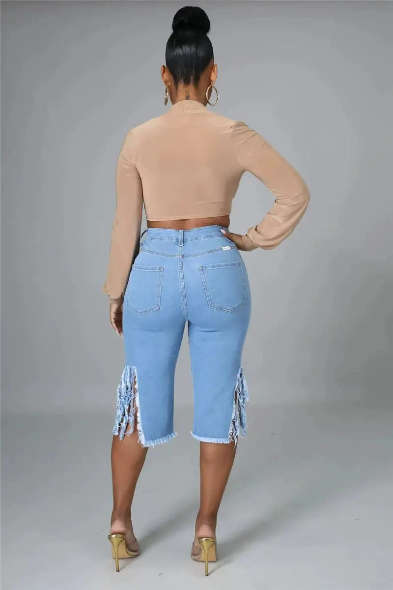 Denim Medium Ladies Pants