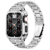 Stainless Steel Case & Strap For Apple Watch Band