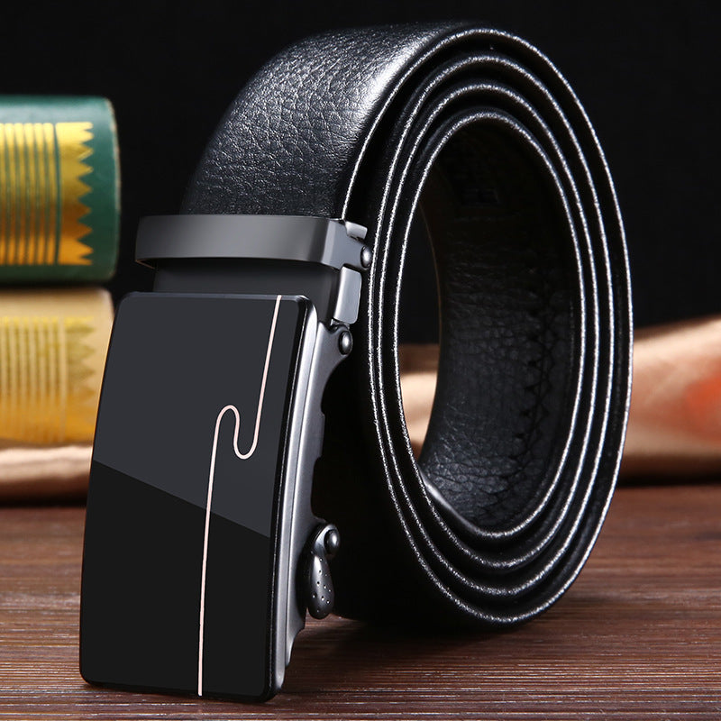 Men's Business Acrylic Automatic Belt