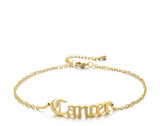 Zodiac Glam Charm Bracelets