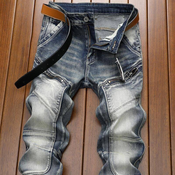 Retro Straight Motorcycle Motorcycle Pants Cycling