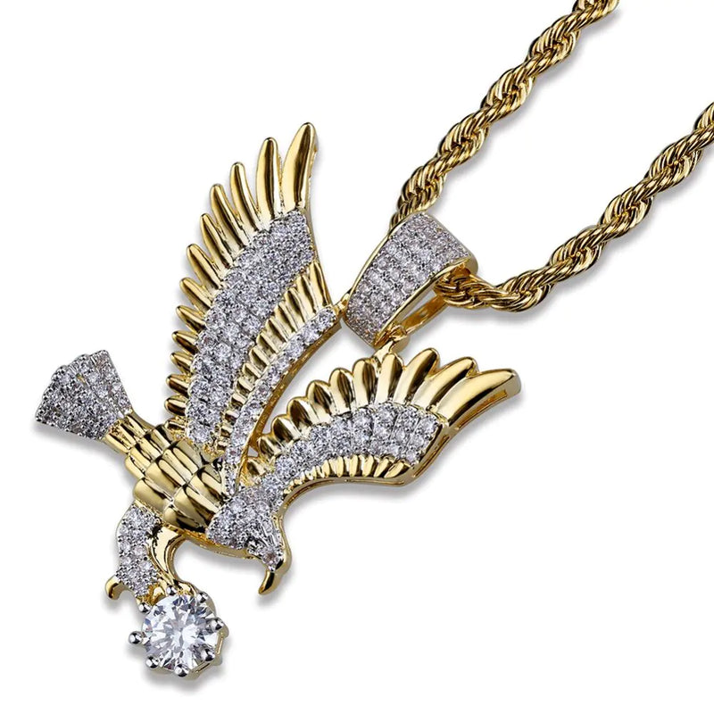 Gold Plated Hip Hop Necklace